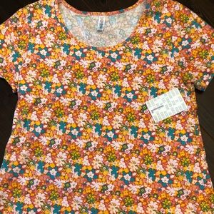 LulaRoe Floral Classic T